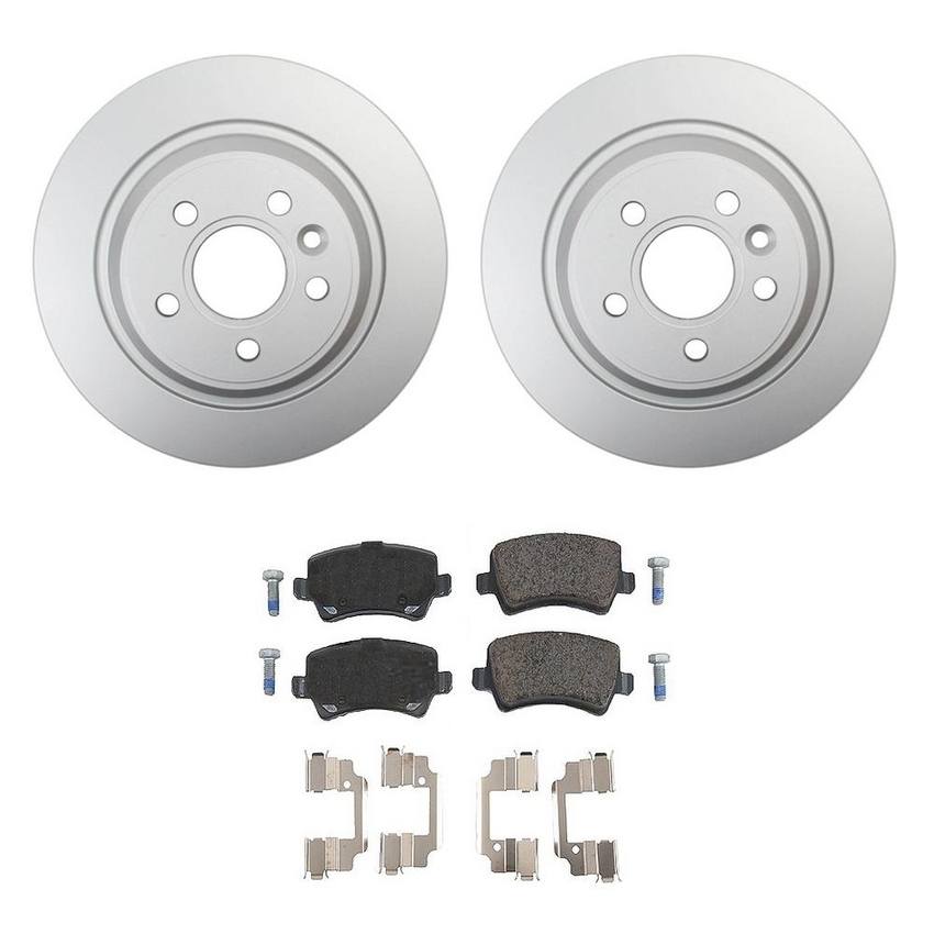 Volvo Disc Brake Pad and Rotor Kit - Rear (302mm) 31471746